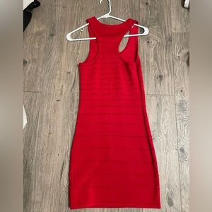 Body-con textured dress